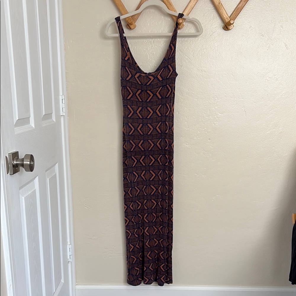 Geometric Patterned Dress